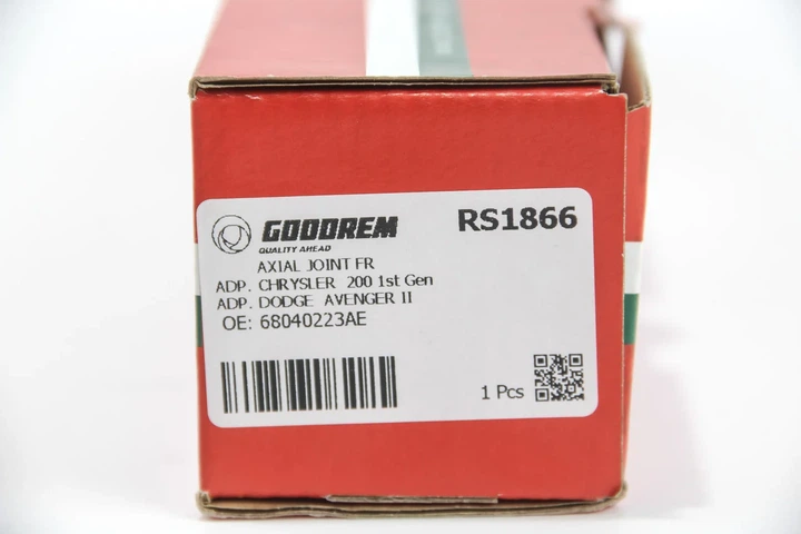 Тяга рульова Fiat Freemont 11- GOODREM RS1866 Fiat Freemont 68040223AE - изображение 4