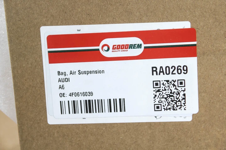 Подушка пневмопідвіски (спереду) Audi A6 04-11 GOODREM RA0269 Audi A6, Allroad 4F0616039, 4F0616039AA, 4F0616039J - зображення 6