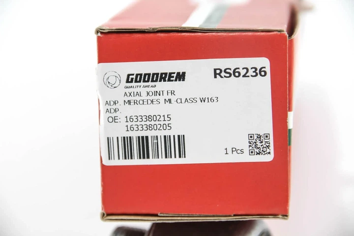 Тяга рульова MB M-Class (W163) 98-05 GOODREM RS6236 Mercedes M-Class 1633380215, 1633380205, A1633380215 - изображение 4