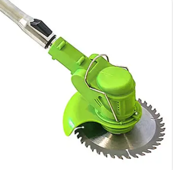 Акумуляторна коса 21V Brush Cutter триммер-кущоріз для трави, кущів та гілок 2АКБ 2Ач 8 насадок газаонокосилка садовая с телескопической штангой на аккумуляторах электрокосилка - Фото 8 Акумуляторна коса 21V Brush Cutter триммер-кущоріз для трави, кущів та гілок 2АКБ 2Ач 8 насадок газаонокосилка садовая с телескопической штангой на аккумуляторах электрокосилка - изображение 8