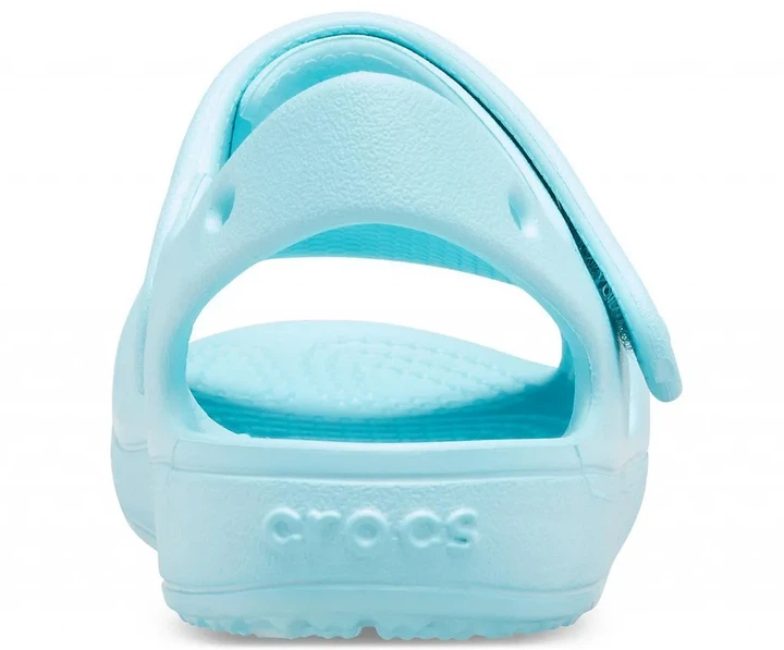Крокси босоніжки Crocs Classic Cross-Strap Sandal Ice Blue 25-26 блакитні - изображение 2