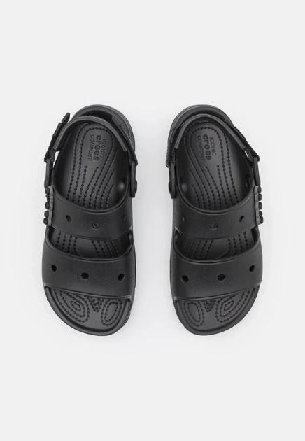 Крокси сандалі Crocs Sandal All Terrain Black 39 (EU 39-40) чорні - Фото 2 Крокси сандалі Crocs Sandal All Terrain Black 39 (EU 39-40) чорні - изображение 2