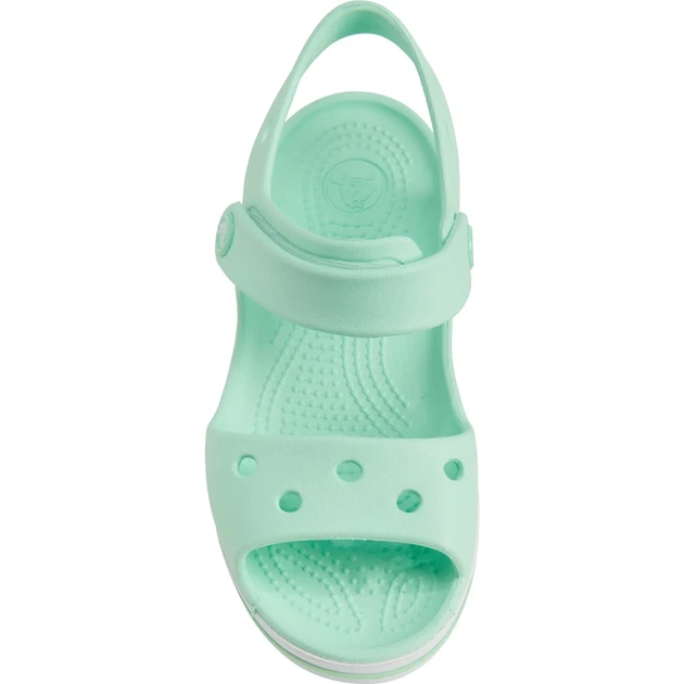 Крокси босоніжки Crocs Crocband Sandal Neon Mint 24 мятні - Фото 5 Крокси босоніжки Crocs Crocband Sandal Neon Mint 24 мятні - изображение 5