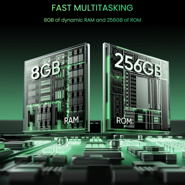 Смартфон realme 14x 5G 8/256GB Peridot Green - Экран 120 Гц