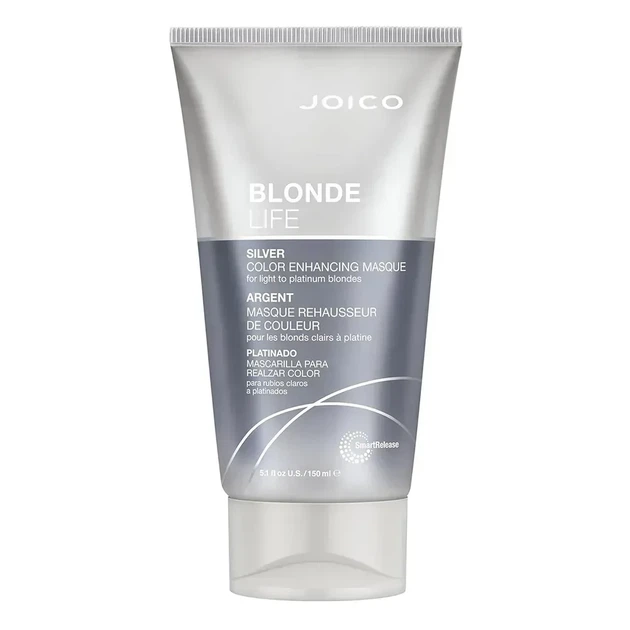 Тонирующая маска для волос Серебро Joico Blonde Life Color Enhancing Masque Silver 150 мл - Фото 1 Тонирующая маска для волос Серебро Joico Blonde Life Color Enhancing Masque Silver 150 мл - изображение 1