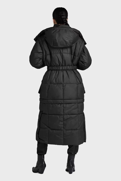 Жіноча чорна парка Modular G-Star S D24261,B958 - изображение 2