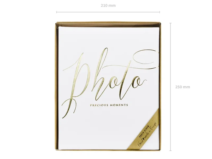 Фотоальбом PartyDeco Precious Moments 20 x 24,5 см 22 сторінки Білий (AZ2-008) (5902230789050) - зображення 2