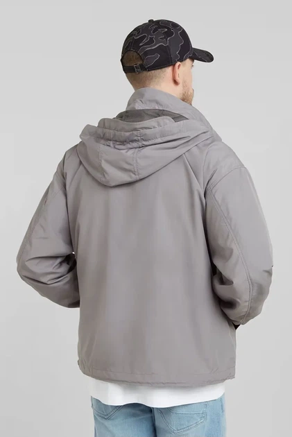Чоловіча сіра вітровка LW expedition sporty jkt G-Star RAW L D25382,D712 - Фото 3 Чоловіча сіра вітровка LW expedition sporty jkt G-Star RAW L D25382,D712 - зображення 3