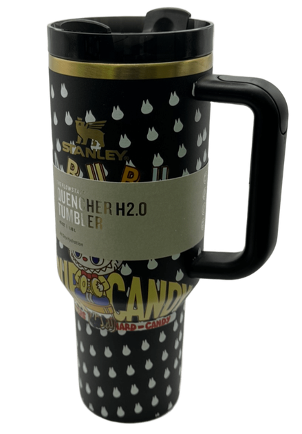 Термос термокружка Stanley Quencher H2.0 Tumbler из нержавеющей стали 1,18 л Labubu Hard Candy KT8005204 - изображение 6