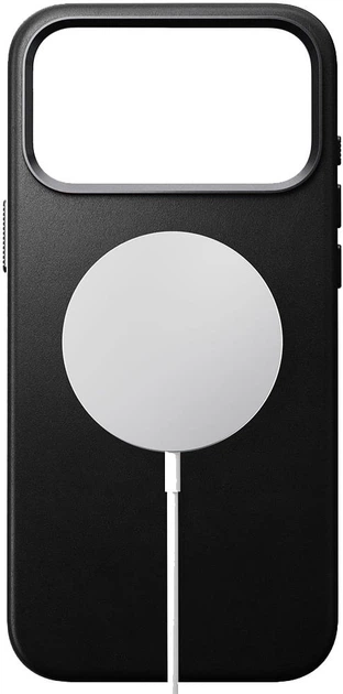 Etui Nomad Traditional Leather Case Magsafe na iPhone 17 Pro Max Czarne (856504011895) - obraz 3
