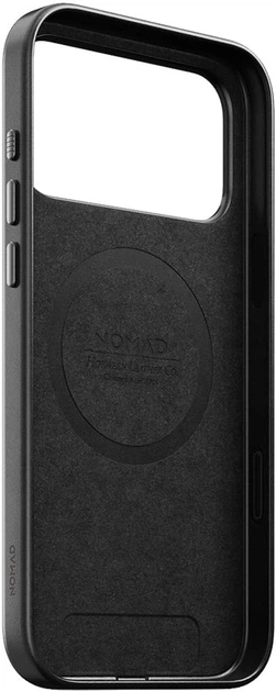 Etui Nomad Traditional Leather Case Magsafe na iPhone 17 Pro Max Czarne (856504011925) - obraz 2
