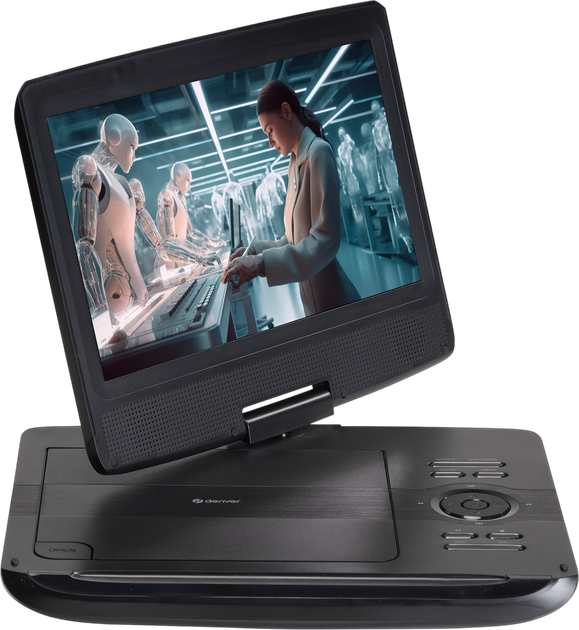 Przenośny odtwarzacz DVD Denver z ekranem 10" (MT-1097) - obraz 2