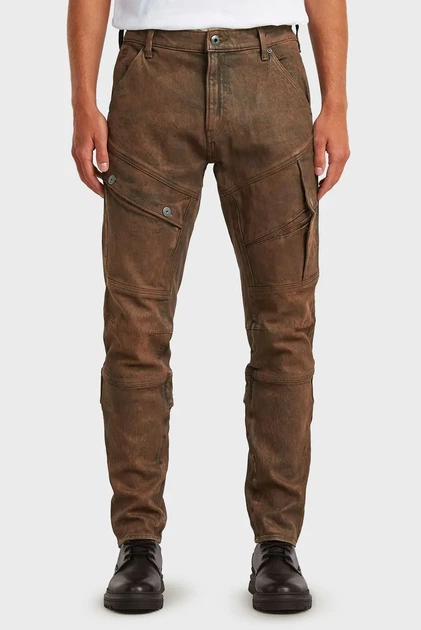 Чоловічі коричневі джинси Airblaze 3D Skinny G-Star RAW 33-34 D16129,D497 - Фото 1 Чоловічі коричневі джинси Airblaze 3D Skinny G-Star RAW 33-34 D16129,D497 - зображення 1