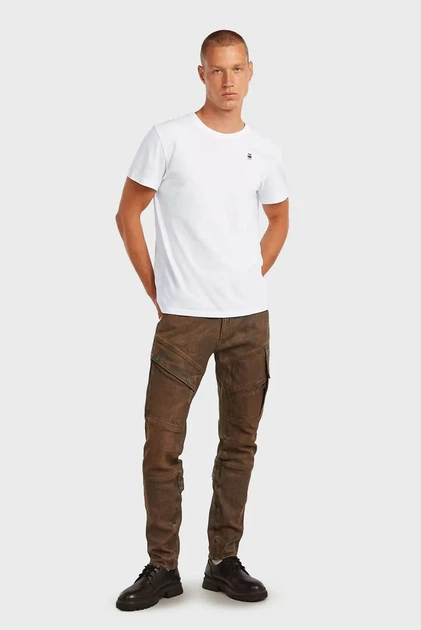 Чоловічі коричневі джинси Airblaze 3D Skinny G-Star RAW 33-34 D16129,D497 - Фото 4 Чоловічі коричневі джинси Airblaze 3D Skinny G-Star RAW 33-34 D16129,D497 - зображення 4