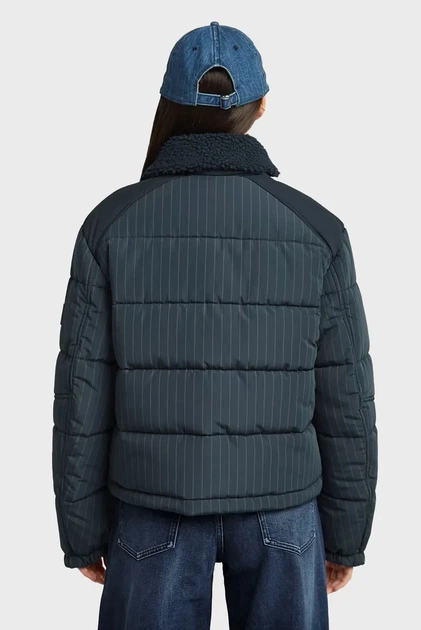 Жіноча темно-синя куртка у смужку Expedition G-Star RAW XS D26958,E084 - зображення 4