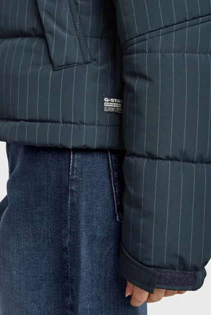 Жіноча темно-синя куртка у смужку Expedition G-Star RAW XS D26958,E084 - зображення 5