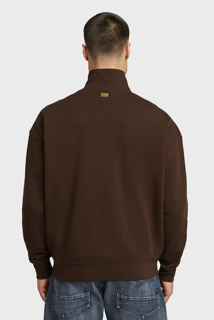 Чоловіча темно-коричнева спортивна кофта Rovic G-Star RAW M D27078,E209 - зображення 3