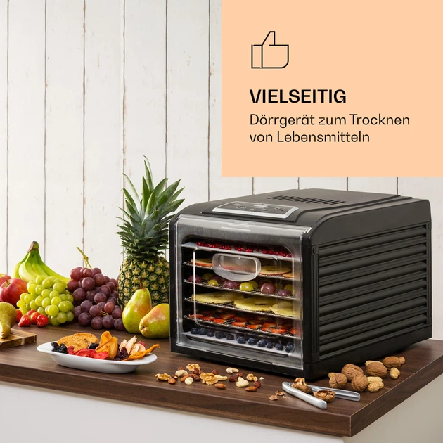 Дегідратор Klarstein Fruit Jerky Plus 6 (10031935) - зображення 2