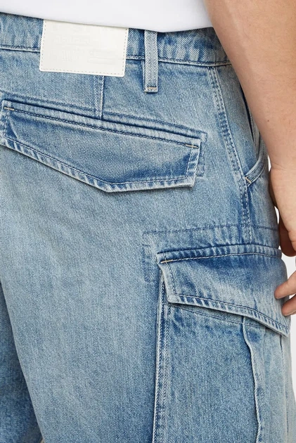 Чоловічі блакитні джинси Rovic 3D G-Star RAW 32-32 D26149,D788 - зображення 5