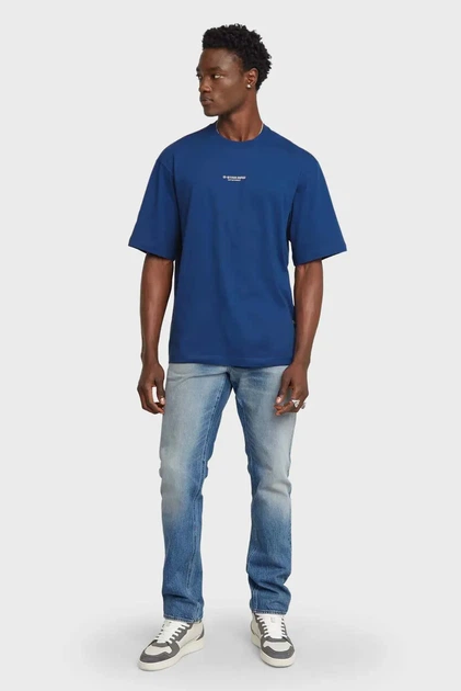 Чоловічі блакитні джинси Mosa Straight G-Star RAW 31-32 D23692,D936 - зображення 2