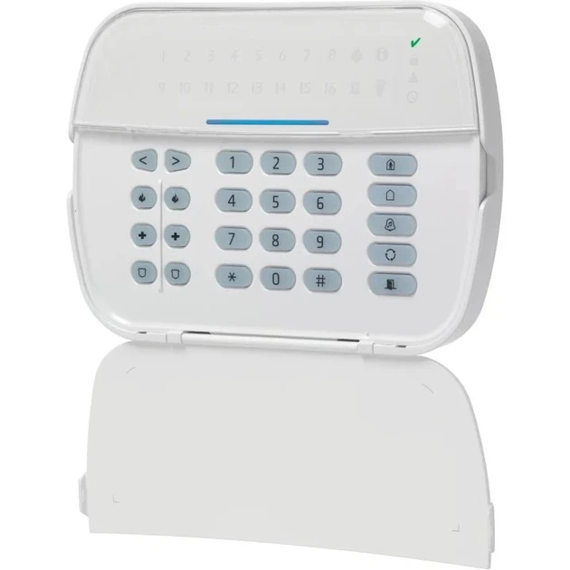 Клавіатура LED DSC PowerSeries Neo HS2LEDE1 16 зон White (HS2LEDE1) - зображення 2