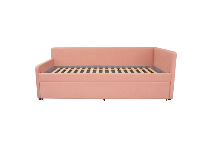 Кровать угловая Leo 90 Pink R - Фото 1 Кровать угловая Leo 90 Pink R - изображение 1
