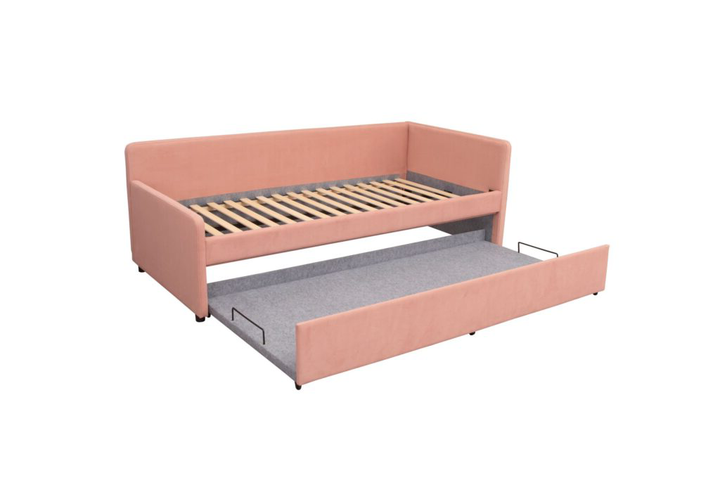 Кровать угловая Leo 90 Pink R - Фото 2 Кровать угловая Leo 90 Pink R - изображение 2