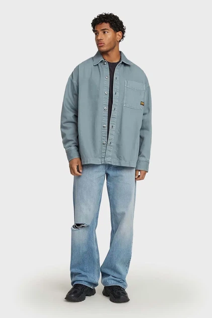 Чоловічі блакитні джинси Type 96 Loose G-Star RAW 29-32 D23693,D788 - Фото 2 Чоловічі блакитні джинси Type 96 Loose G-Star RAW 29-32 D23693,D788 - зображення 2
