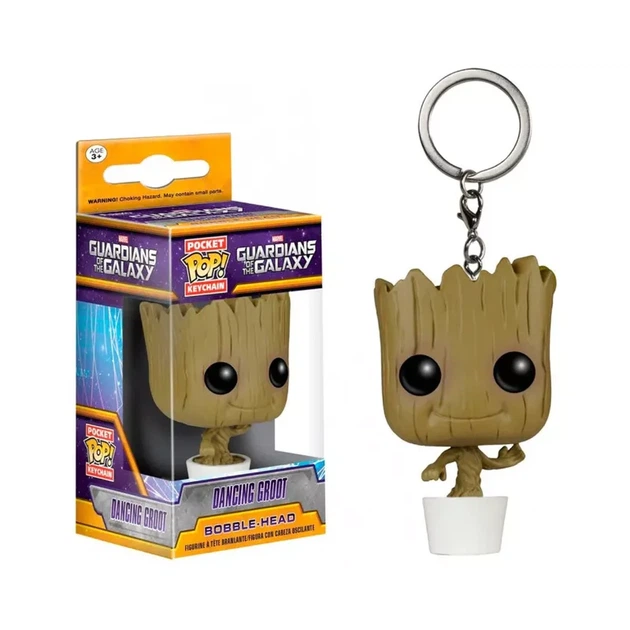 Фигурка на клипсе Funko Pop! Marvel Танцующий Грут (6715) - Фото 2 Фигурка на клипсе Funko Pop! Marvel Танцующий Грут (6715) - изображение 2