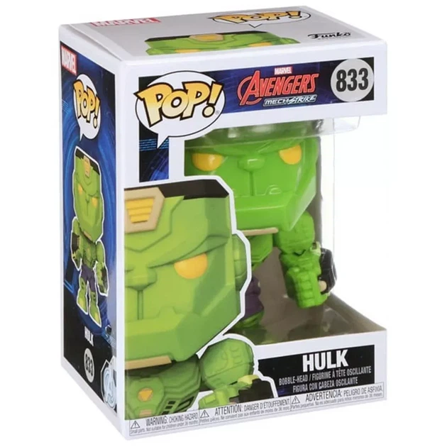 Фигурка Funko POP! Marvel Механическая атака Халк (55237) - Фото 7 Фигурка Funko POP! Marvel Механическая атака Халк (55237) - изображение 7