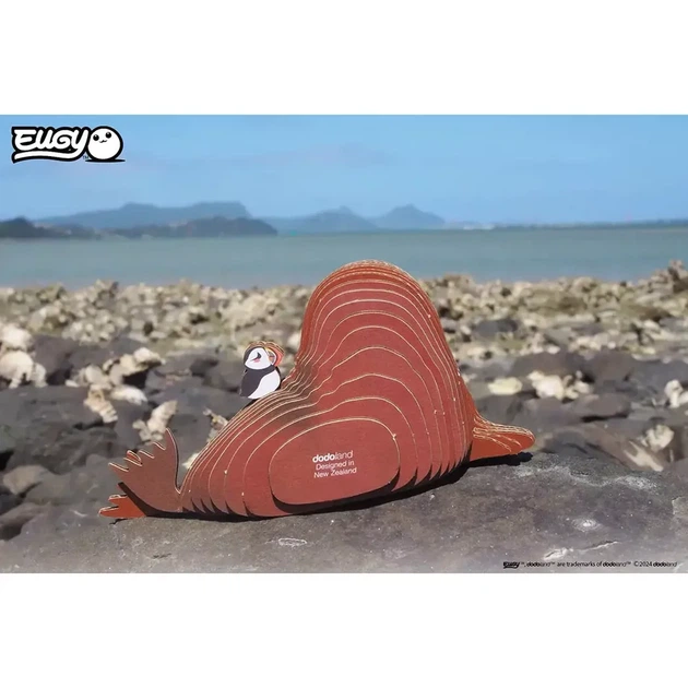 Збірна 3D модель Eugy Зоопарк Морж (XEG-107) - Фото 9 Збірна 3D модель Eugy Зоопарк Морж (XEG-107) - зображення 9