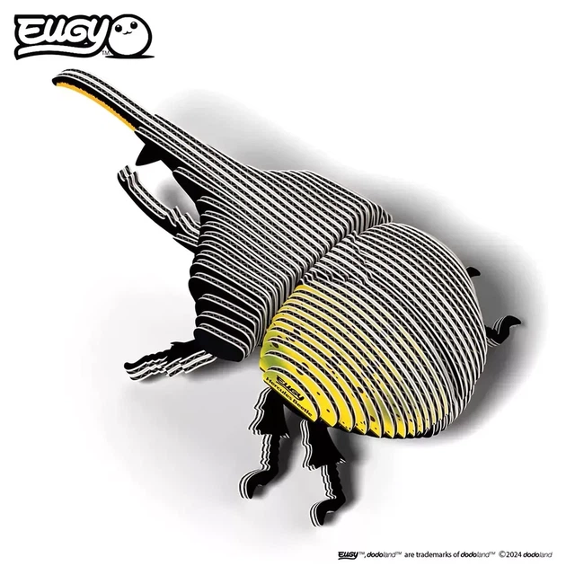 Збірна 3D модель Eugy Зоопарк Жук-геркулес (XEG-112) - Фото 2 Збірна 3D модель Eugy Зоопарк Жук-геркулес (XEG-112) - зображення 2