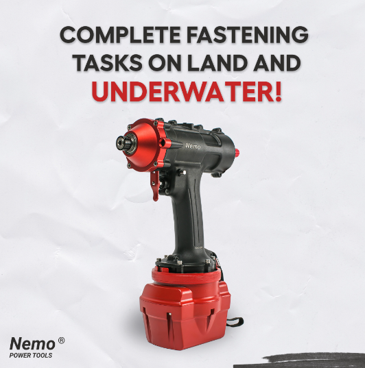 Акумуляторний підводний ударний шуруповерт Nemo Impact Driver - 50M - Фото 2 Акумуляторний підводний ударний шуруповерт Nemo Impact Driver - 50M - изображение 2