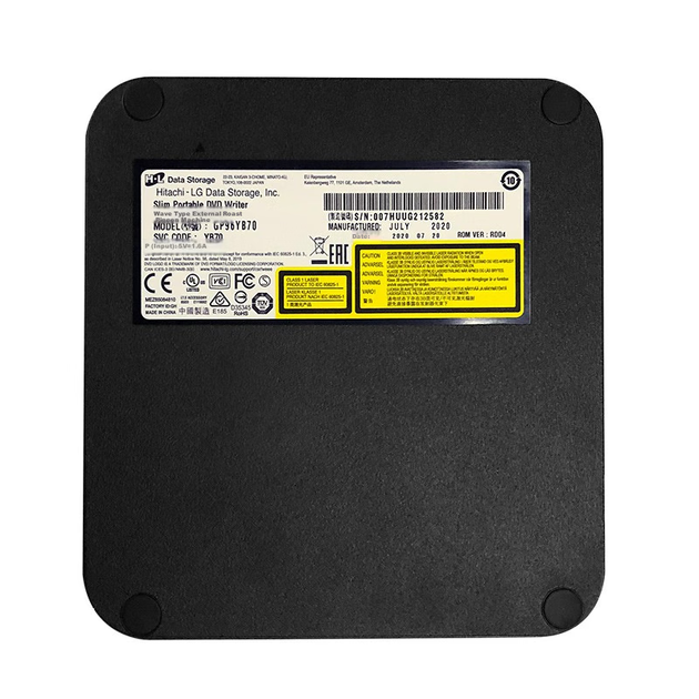 H·L Data Storage, Hitachi-LG Optical Storage, Portable DVD Drive And Recorder, Compatible Android System, GP96YB70 - изображение 7