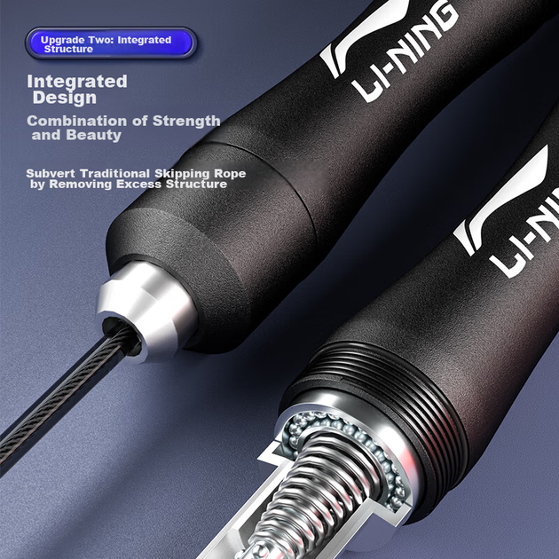 Скакалка Li-Ning стальная скоростная для фитнеса - изображение 5
