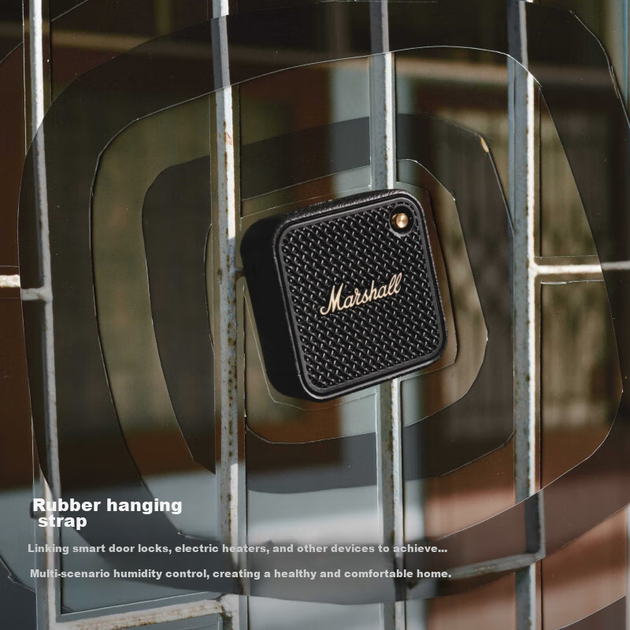 Портативная беспроводная Bluetooth-колонка Marshall WILLEN II, пыле- и водонепроницаемая, с длительным временем автономной работы, небольшой динамик, подарок на праздник, черно-золотой цвет. - Фото 5 Портативная беспроводная Bluetooth-колонка Marshall WILLEN II, пыле- и водонепроницаемая, с длительным временем автономной работы, небольшой динамик, подарок на праздник, черно-золотой цвет. - изображение 5