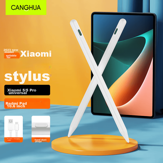 Стилус CangHua, сумісний зі стилусом Xiaomi Inspiration, підходить для планшетів Xiaomi 8/7Pro/6Pro/Max/6SPro/5Pro, ручка для введення тексту для Redmi Pad SE другого покоління, ємнісний сенсорний екран - Фото 1 Стилус CangHua, сумісний зі стилусом Xiaomi Inspiration, підходить для планшетів Xiaomi 8/7Pro/6Pro/Max/6SPro/5Pro, ручка для введення тексту для Redmi Pad SE другого покоління, ємнісний сенсорний екран - зображення 1