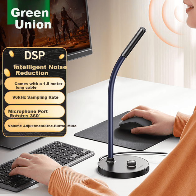 Микрофон UGREEN 55344 конденсаторный USB для ноутбука/трансляций - изображение 3