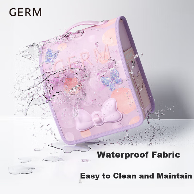 Рюкзак Germ школьный сверхлегкий с защитой спины, розовый - изображение 7