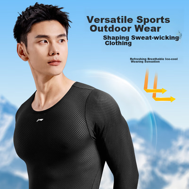 Велосипедная майка Li-Ning для мужчин и женщин, летняя футболка с коротким рукавом для горного и шоссейного велосипеда, влагоотводящая, дышащая, быстросохнущая велосипедная экипировка. - изображение 4