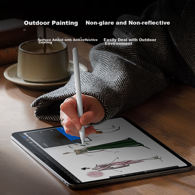 Защитная пленка ESR Magnetic Paper Film для iPad Pro 2025/24, новая, 11-дюймовая, M5/4, съемная, для письма, противоударная, с защитой от отпечатков пальцев, похожая на бумагу, для планшетов Apple. - изображение 7