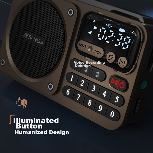 Радиоприемник SANSUI M30 Gray - изображение 5