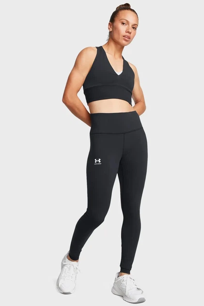 Жіночі чорні тайтси Campus Legging Under Armour MD 1386482-001 - изображение 2