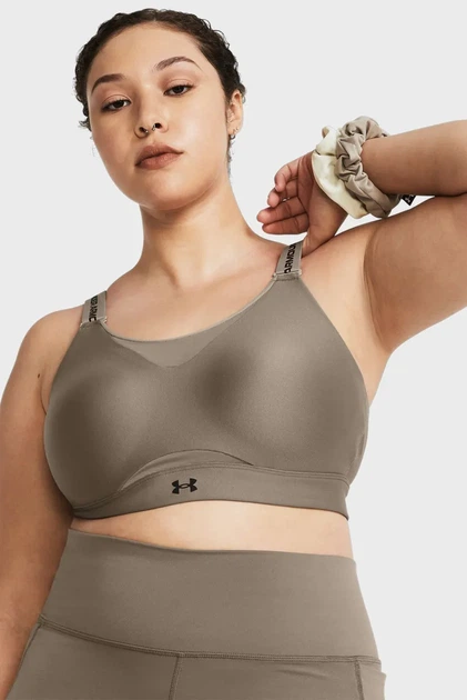 Жіночий коричневий топ UA Infinity High 2.0 Bra Under Armour XL A-C 1384112-200 - Фото 2 Жіночий коричневий топ UA Infinity High 2.0 Bra Under Armour XL A-C 1384112-200 - изображение 2