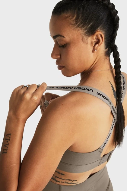 Жіночий коричневий топ UA Infinity High 2.0 Bra Under Armour XL A-C 1384112-200 - Фото 5 Жіночий коричневий топ UA Infinity High 2.0 Bra Under Armour XL A-C 1384112-200 - изображение 5