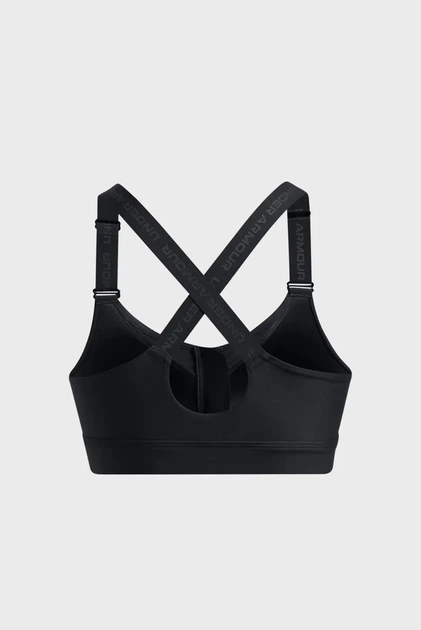 Жіночий чорний топ UA Infinity High Zip 2.0 Bra Under Armour XL A-C 1384118-002 - Фото 10 Жіночий чорний топ UA Infinity High Zip 2.0 Bra Under Armour XL A-C 1384118-002 - изображение 10