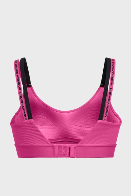 Жіночий рожевий топ UA Infinity Mid 2.0 Rib Bra Under Armour XL D-DD 1385433-686 - Фото 5 Жіночий рожевий топ UA Infinity Mid 2.0 Rib Bra Under Armour XL D-DD 1385433-686 - изображение 5