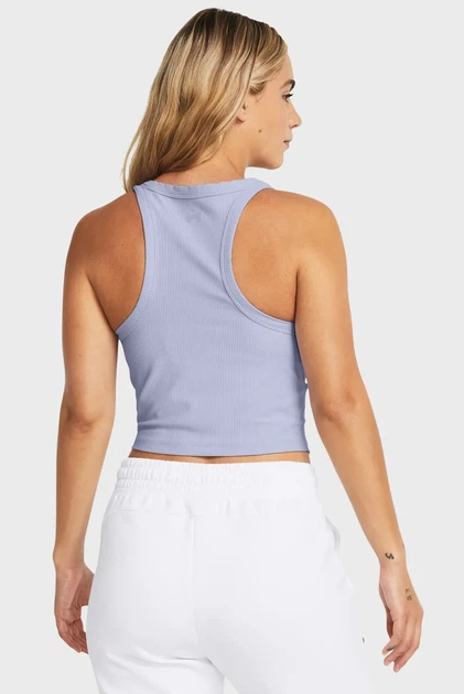 Жіночий бузковий топ Meridian Rib Crop Tank Under Armour XS 1384008-539 - Фото 2 Жіночий бузковий топ Meridian Rib Crop Tank Under Armour XS 1384008-539 - изображение 2