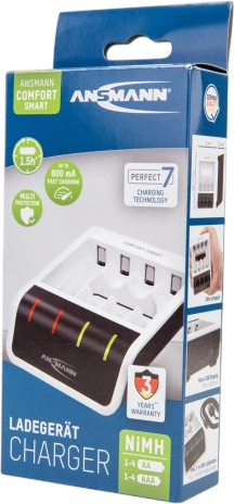 Зарядний пристрій для акумуляторів ANSMANN Comfort Smart (4013674161102) - зображення 2