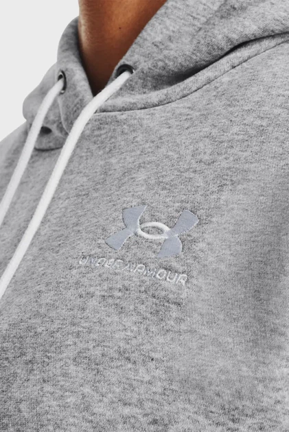 Жіноче сіре худі Essential Fleece Hoodie Under Armour XXL 1373033-011 - Фото 4 Жіноче сіре худі Essential Fleece Hoodie Under Armour XXL 1373033-011 - зображення 4